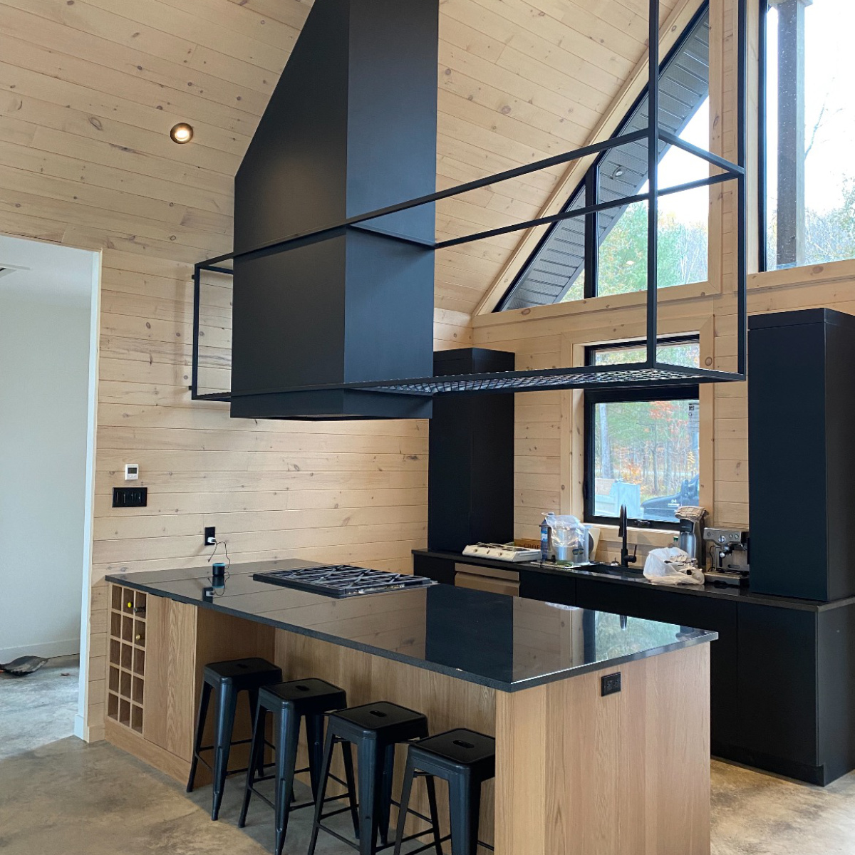 Support pour casseroles sur mesure