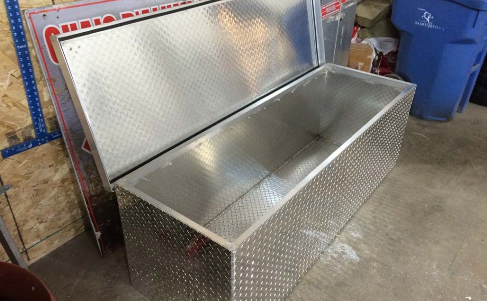 Coffre aluminium