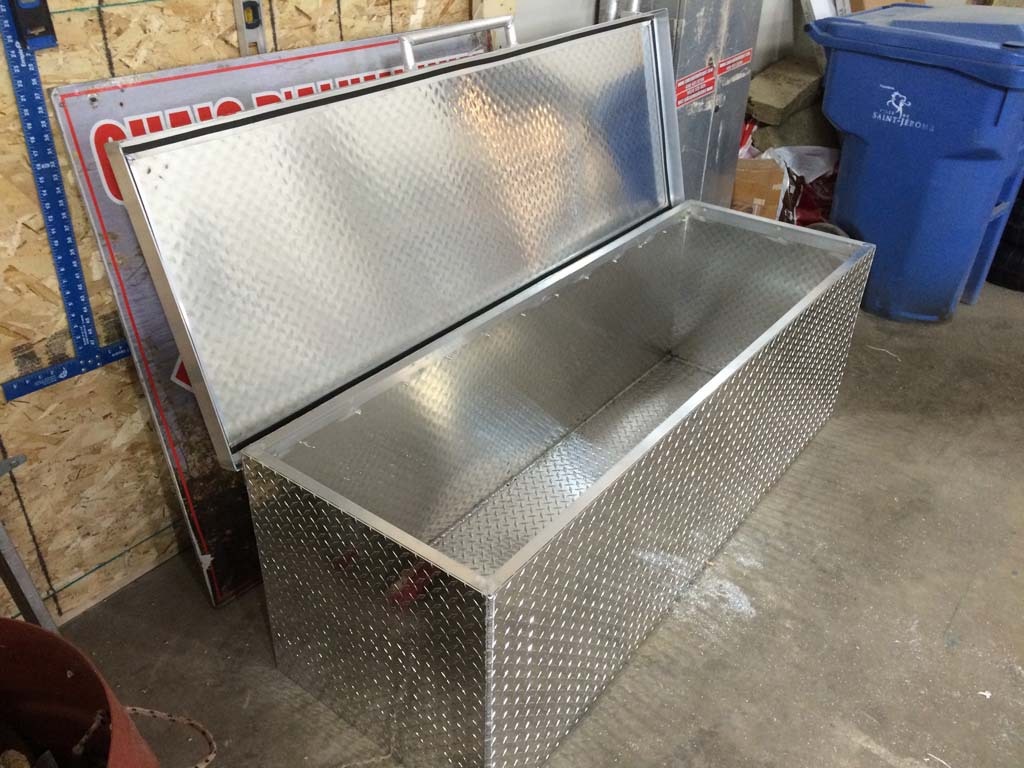 Coffre aluminium