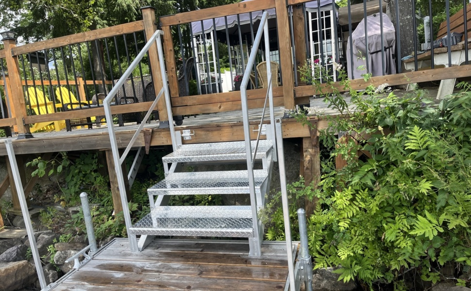 Escalier pour quais