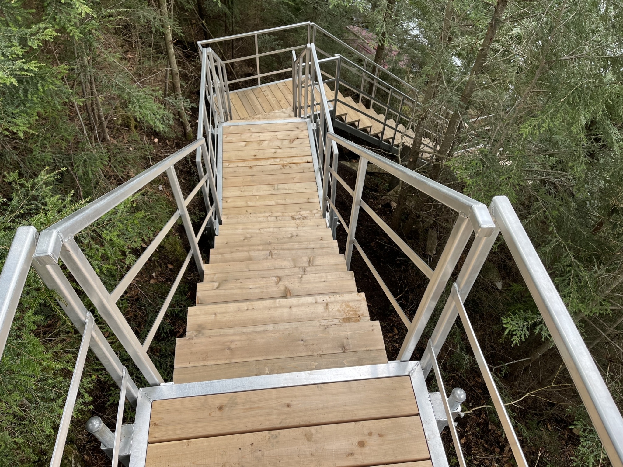 Escalier en hauteur