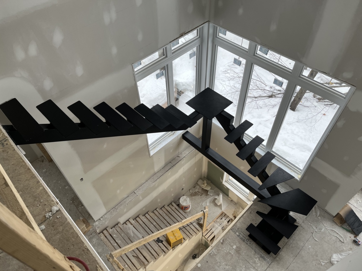 Fabrication d'escalier sur mesure