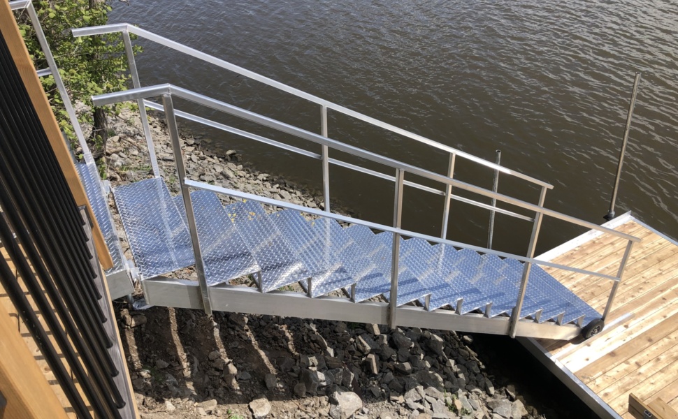 Fabrication et installation d'escaliers