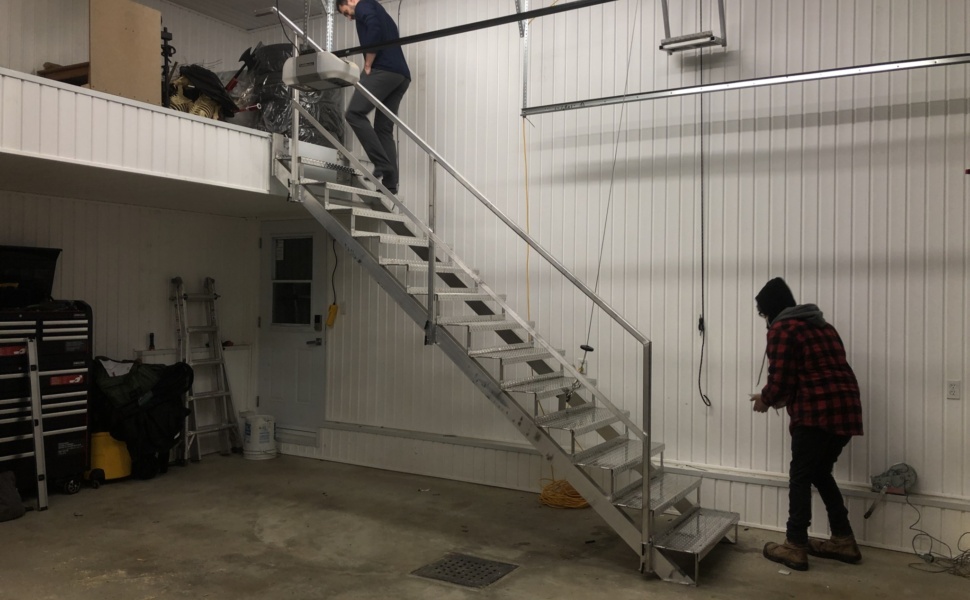 Fabrication d'escalier sur mesure