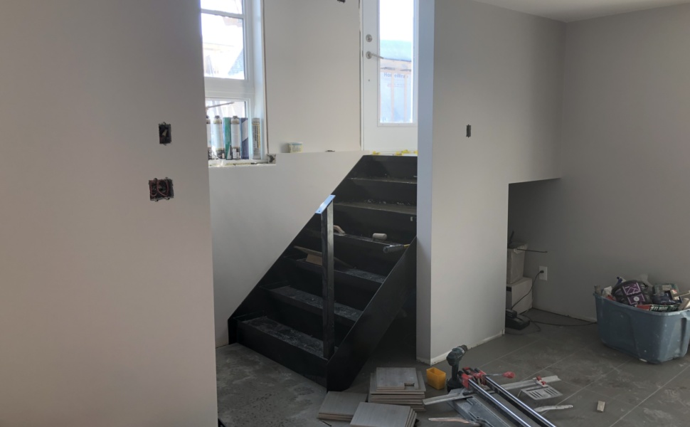 Fabrication d'escalier résidentiel