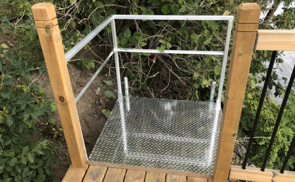 Balcon aluminium