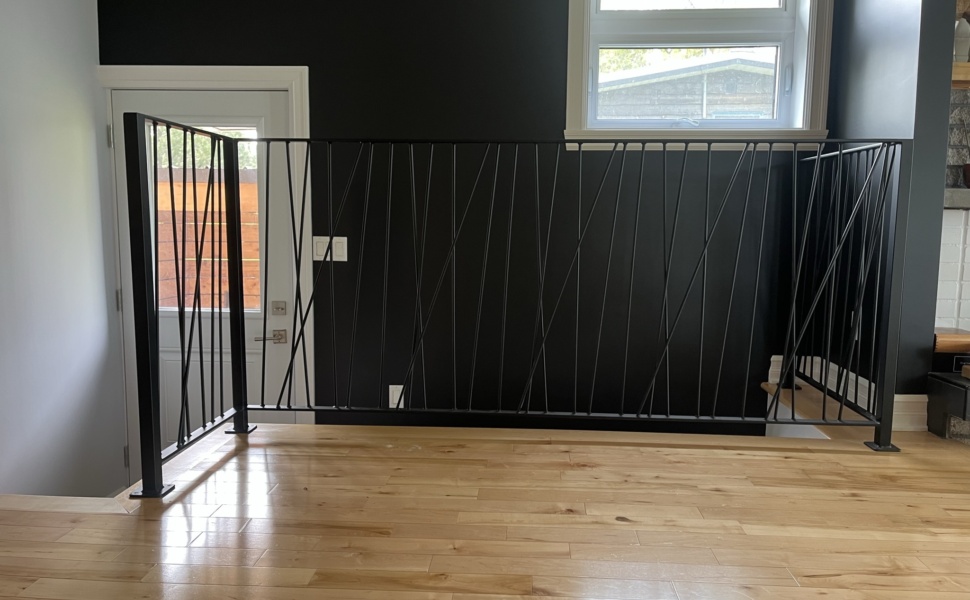 Garde corps complexe