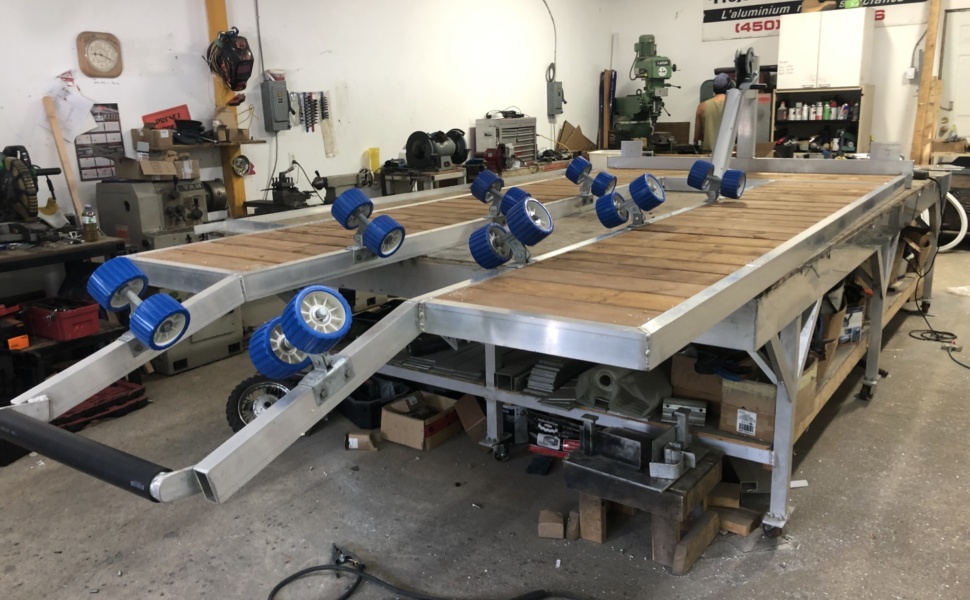 Fabrication de quai sur mesure
