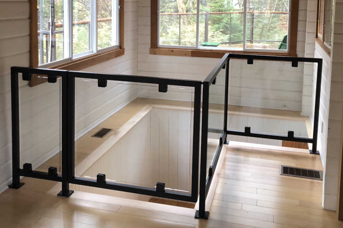 Rampe intérieure sur mesure