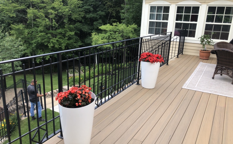 Rampe pour balcon