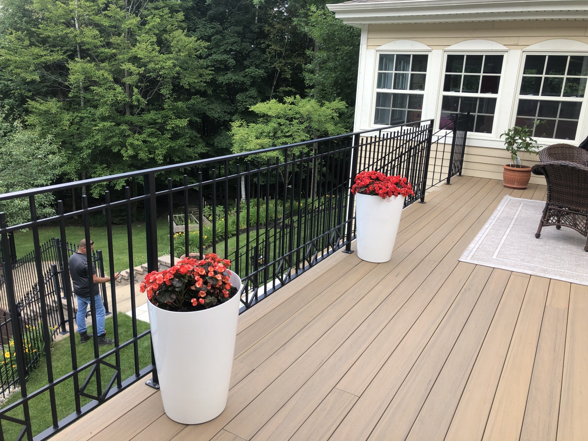 Rampe pour balcon