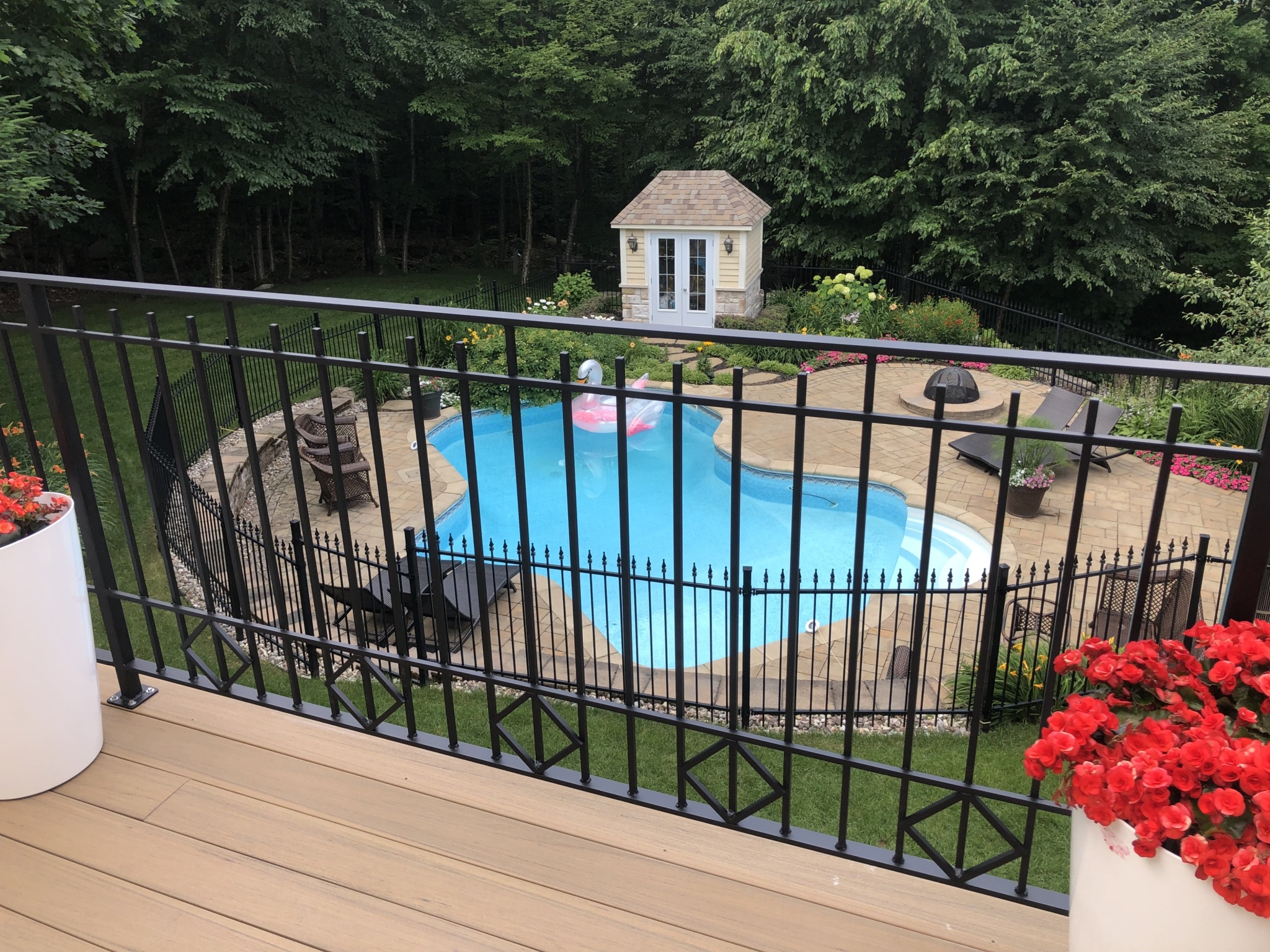 Rampe pour balcon