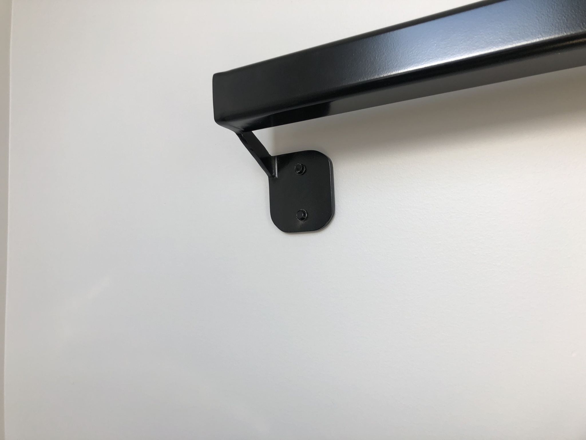Support pour rampe en aluminium