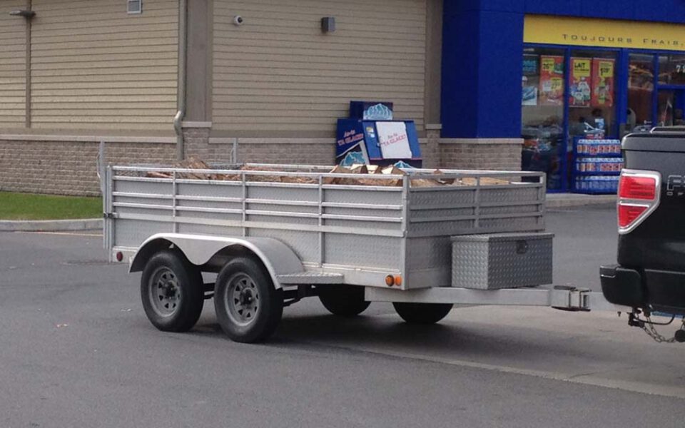 Remorque pour voiture
