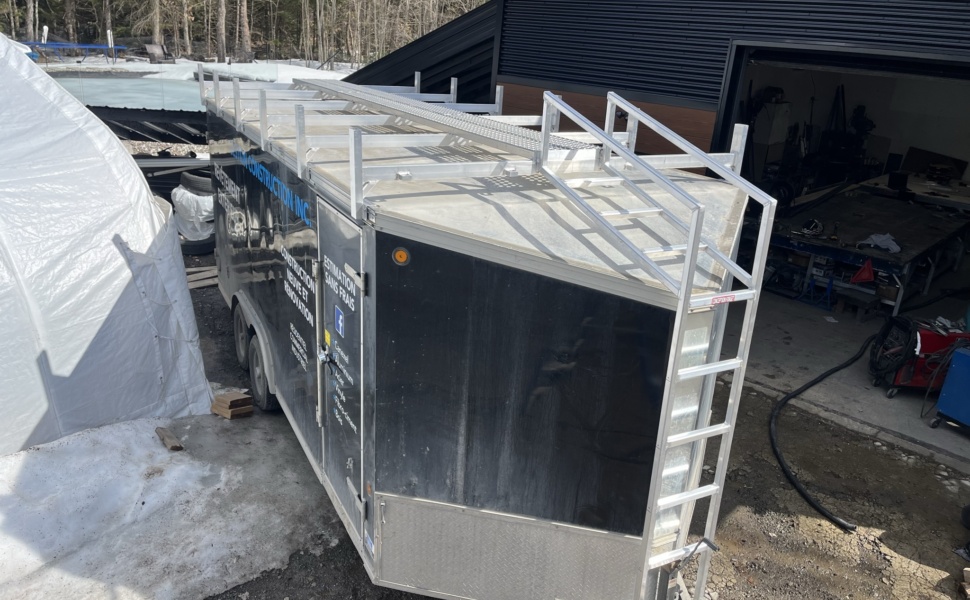 Supports a echelle pour trailler