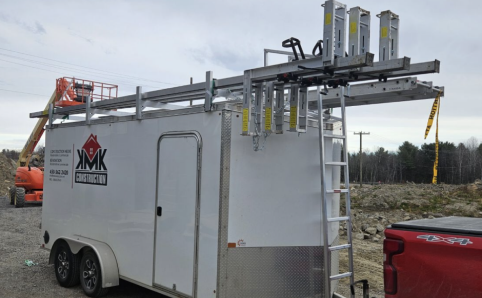 Supports echelle remorque