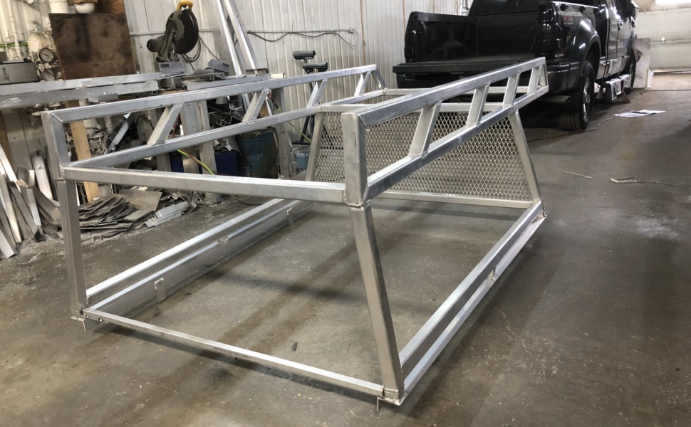 Support en aluminium