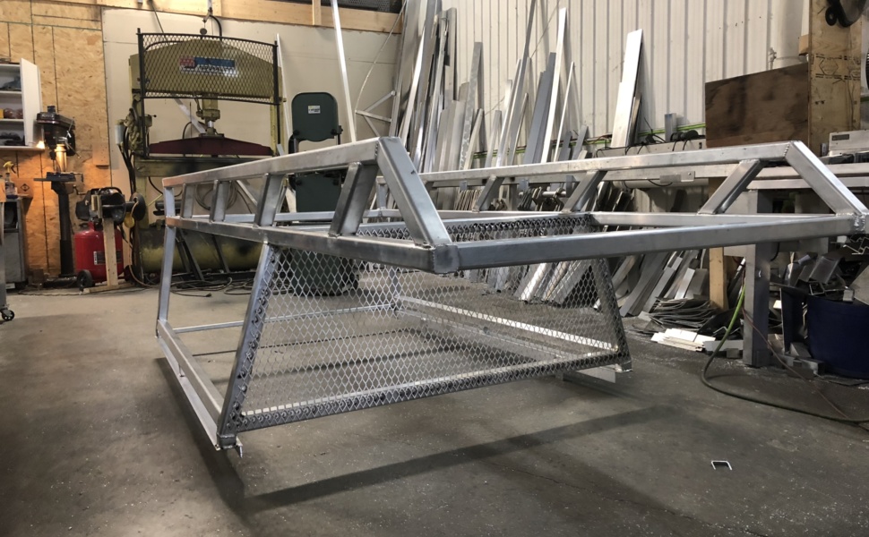 Support d'aluminium