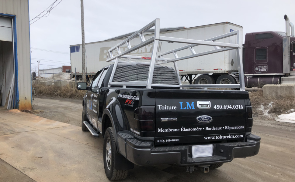 Support en aluminium pour pick-up