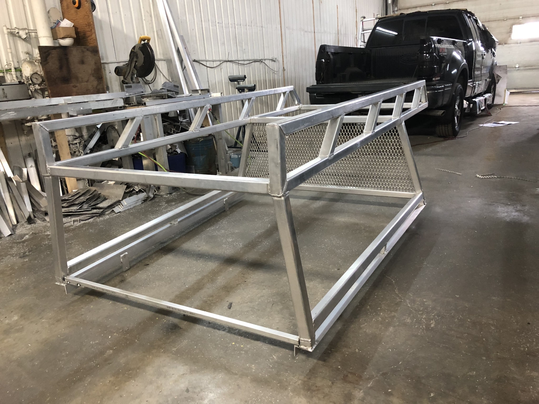 Support en aluminium