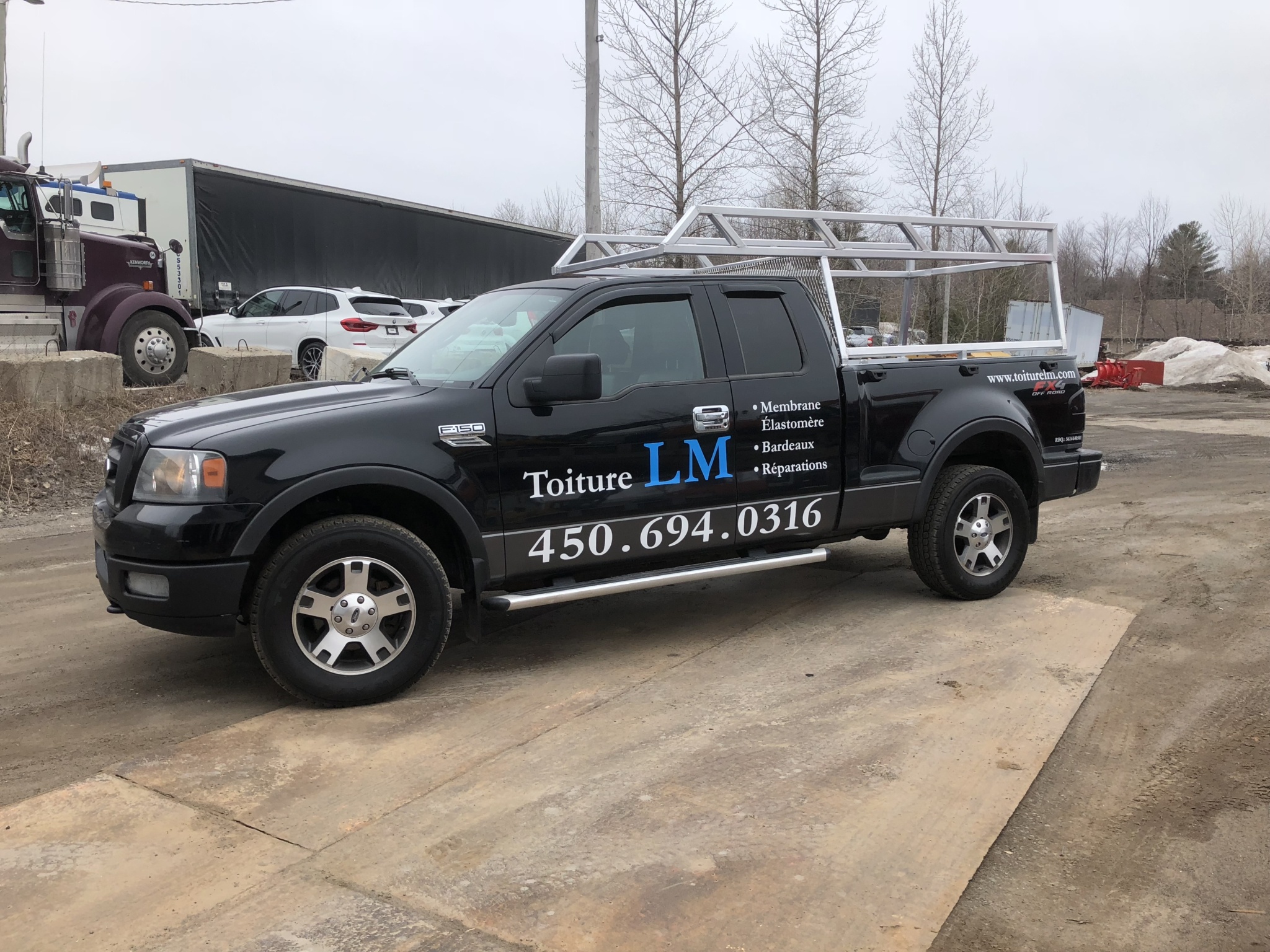 Support en aluminium pour pick-up
